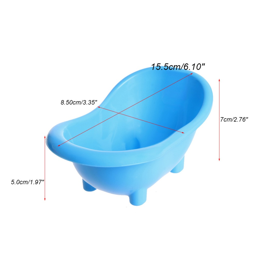 Let's Pet Mini Hamster bañera para jerbos pequeños mascotas Arena de baño habitación baño funda de baño