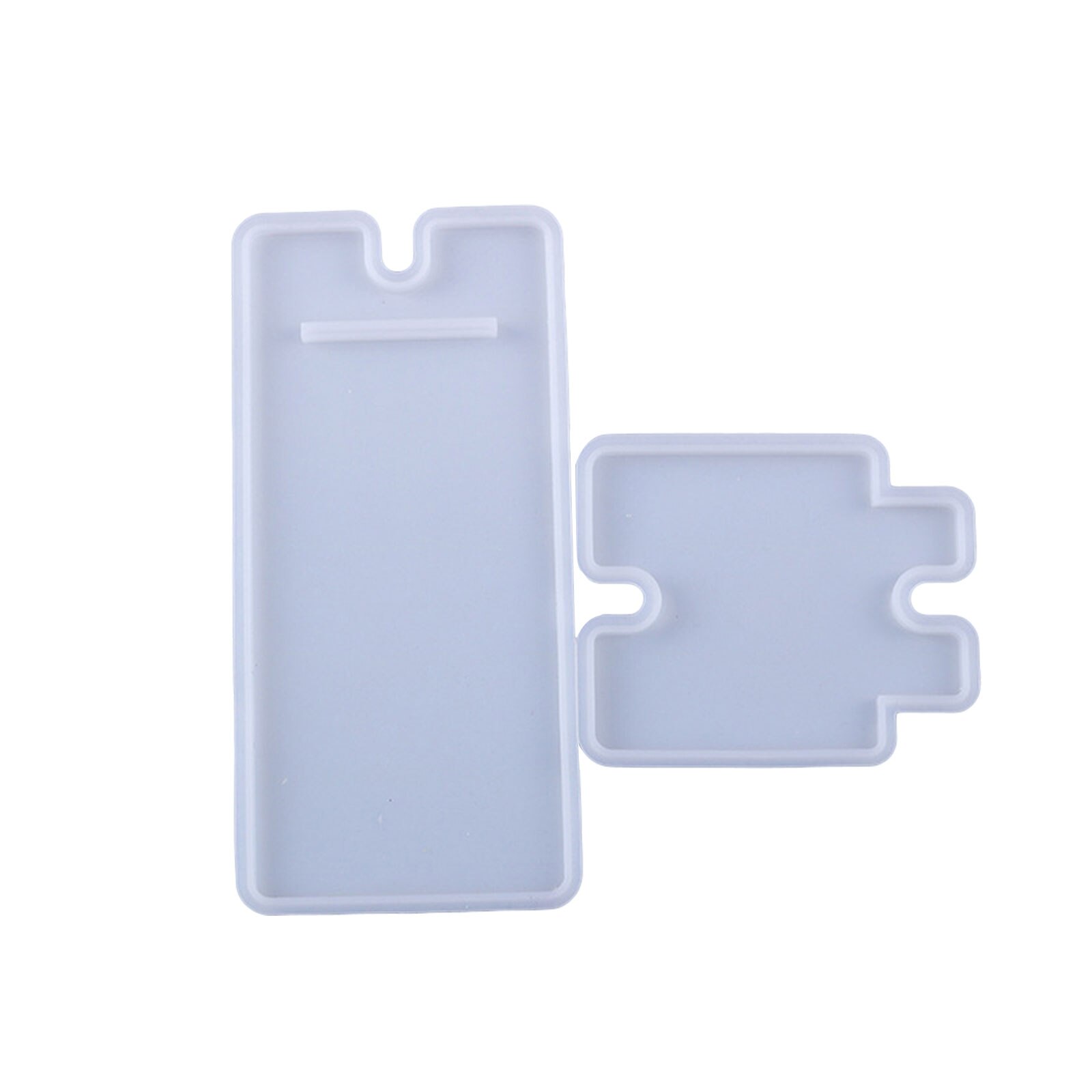 TikooTik 4 Stuks Mobiele Telefoon Stand Hars Mal Telefoon Stand Epoxy Mallen Mobiele Telefoon Stand Schimmel Siliconen Mallen Epoxy Gietvormen Voor DIY Ambachtelijke Telefoon Beugel