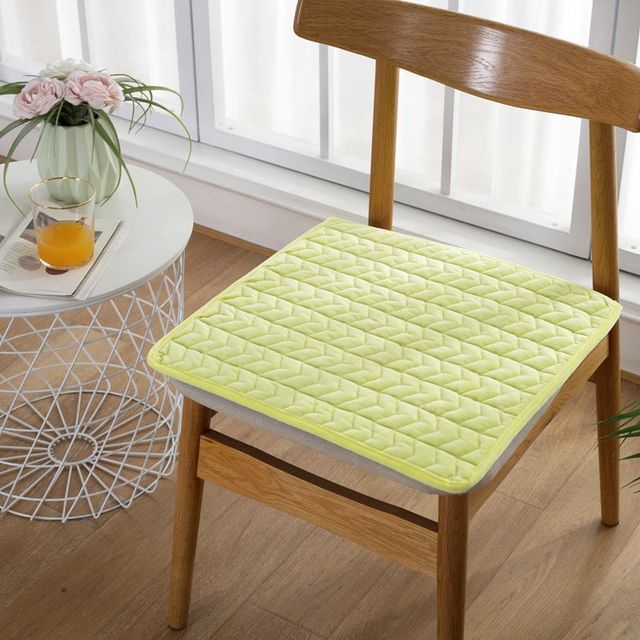 Geometrische Patroon Stoelkussens Dikker Zachte Student Seat Pad Winter Warm Kantoor Stoel Zitten Mat Antislip Pluche Kruk kussens: Type D-13