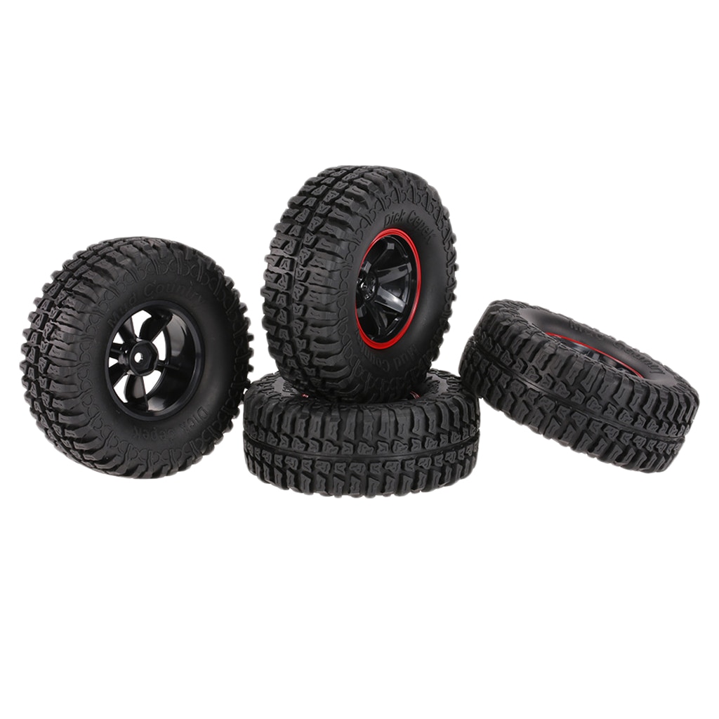 1.9 ruote e Pneumatici Set di 103 millimetri per 1/10 Bilancia RC Crawler Axial SCX10, D90, CC01 - 4 Pz/set