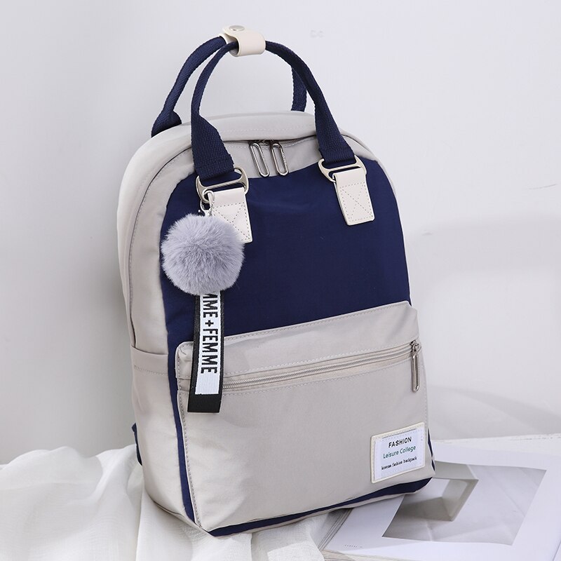 JULYCCINO Wasserdicht Nylon Rucksack Frauen Schule Schulter Tasche Bagpack für Teenager Mädchen Weibliche Reise Rucksäcke mochila