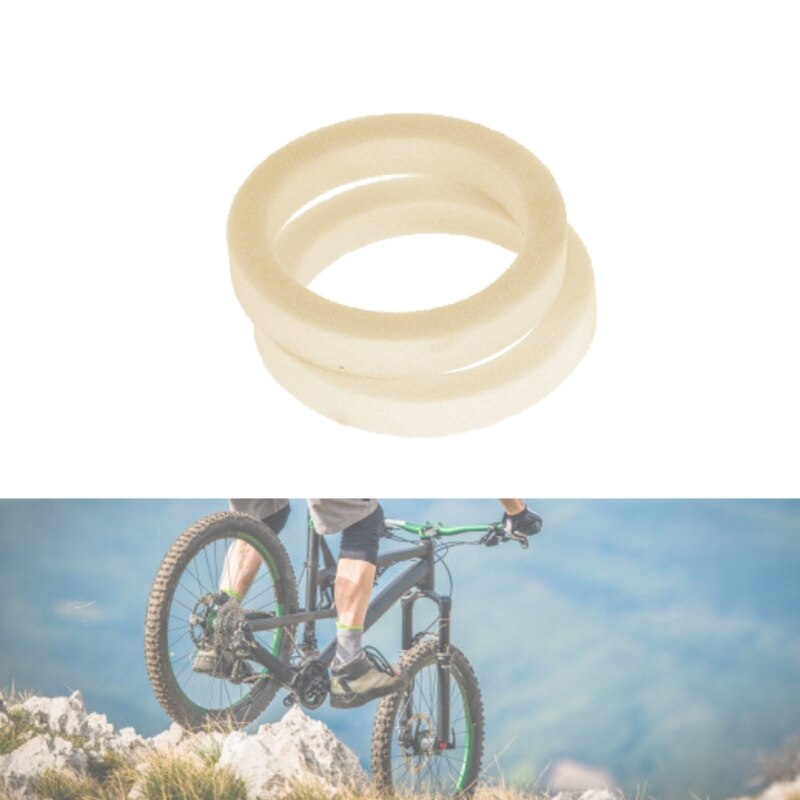 2pc Bicycle Sponge Ring Oil Sealed Foam Bike Front Fork For Fox Rockshox Manitou J6PF