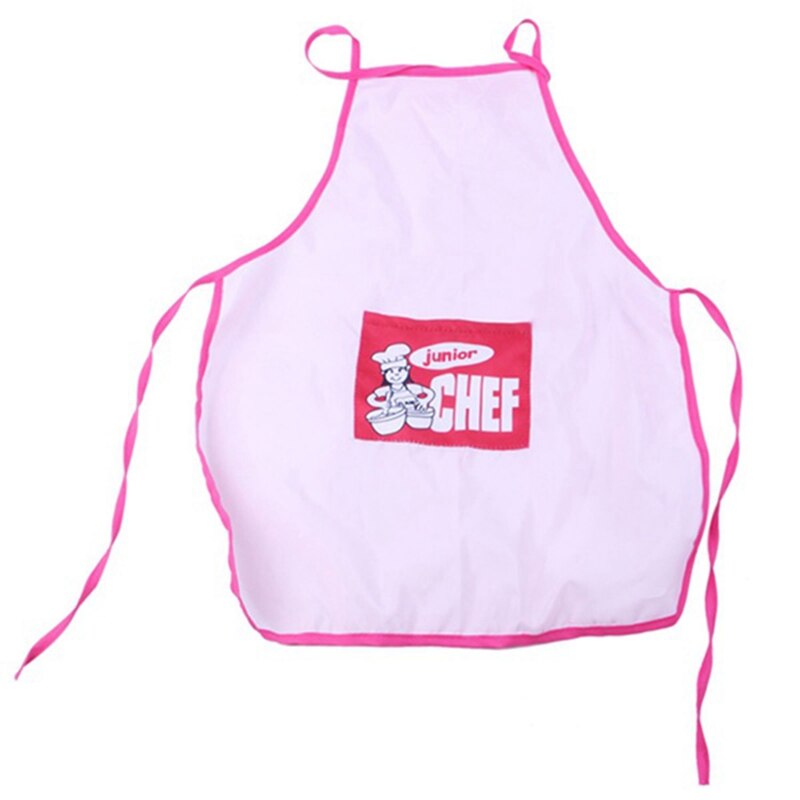 4 Stuks Leuke Kinderen Schort Mode Chef Hoed Pocket Set Kids Craft Art Keuken Koken Drinken Voedsel Bakken Diy Schilderen