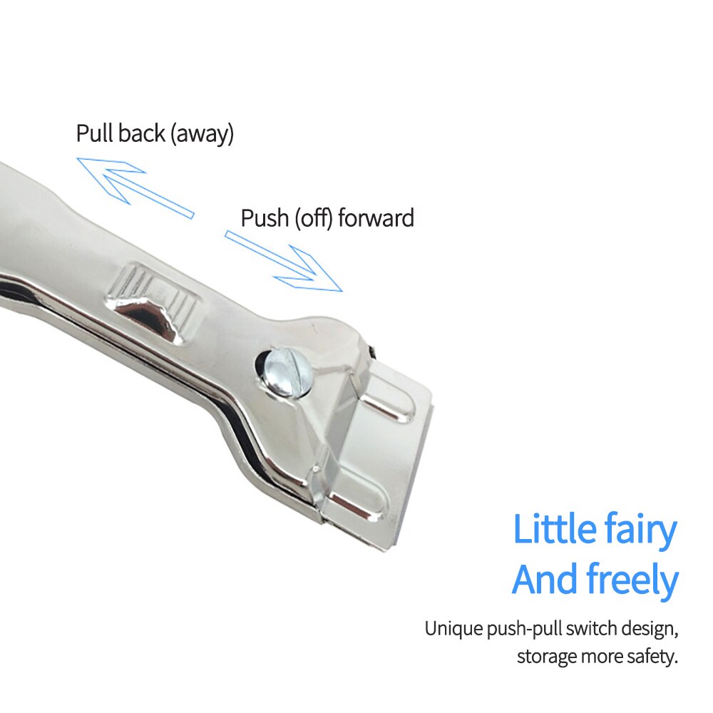 Multifunction Glass Ceramic Hob Scraper Cleaner Tool With Blade For Cleaning Oven Cooker Stainless Steel