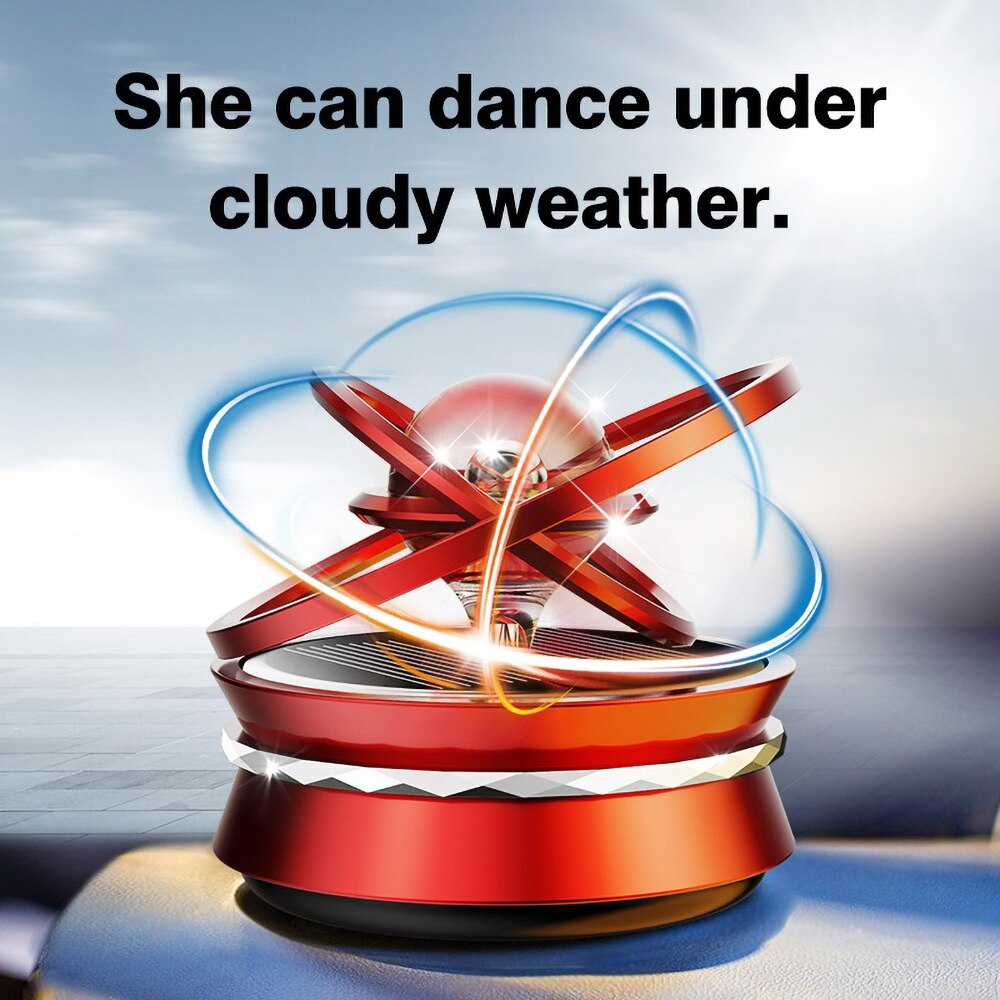 Car Solar Magnetic Spinning Floating Globe Rotating Ball School Office Home Decoration Birthday Astronomy Lovers Novelty