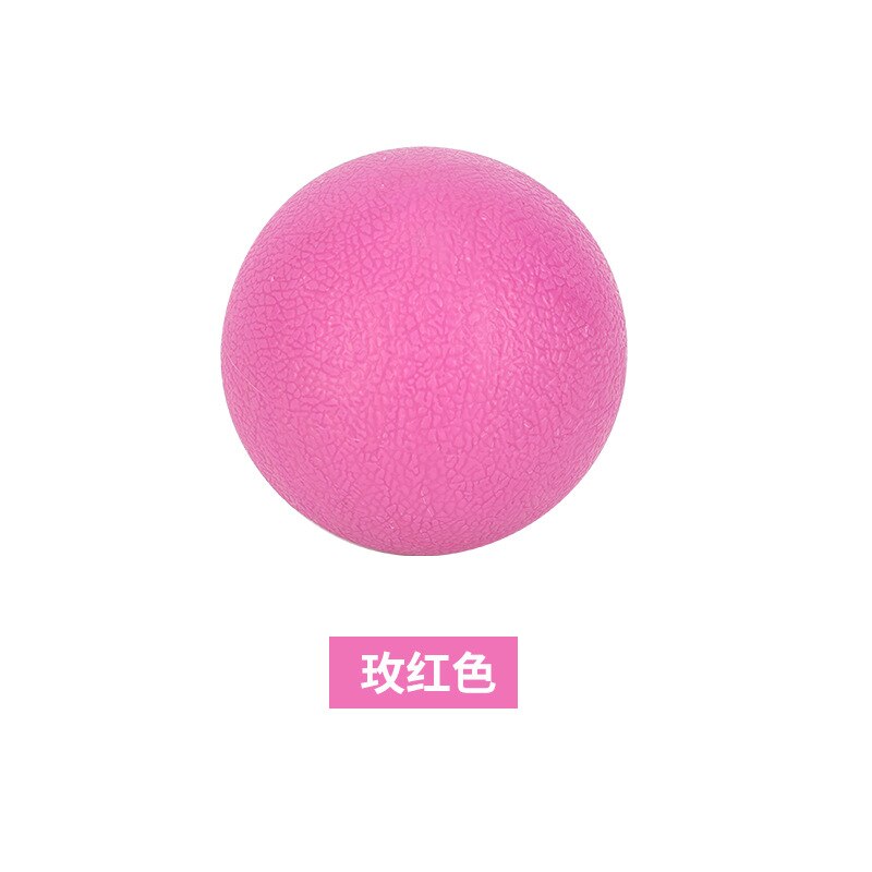 TPE Mold Plastics Massage Ball Massage Ball Hockey Peanut Balls Pair Manufacturers Direct Selling: Single Pink