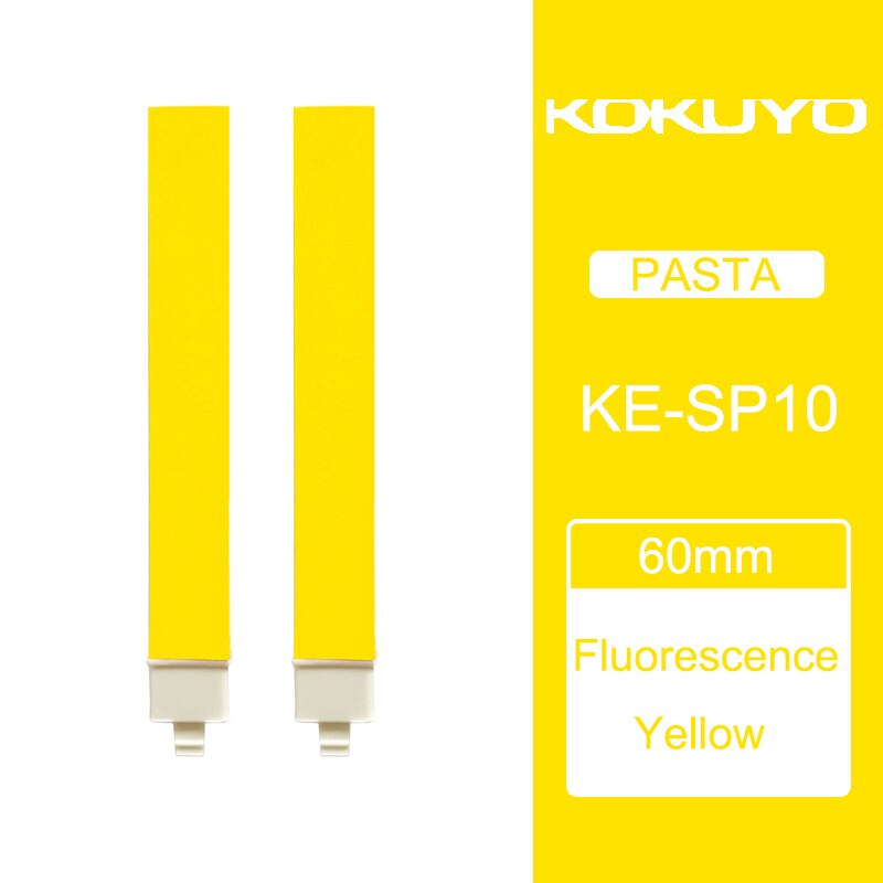 2 Pcs KOKUYO PASTA Solid Water-based Marker Pen Refill Multifunctional Art Drawing Replacement Core Graffiti Convenient Multicol: fluorescent Y