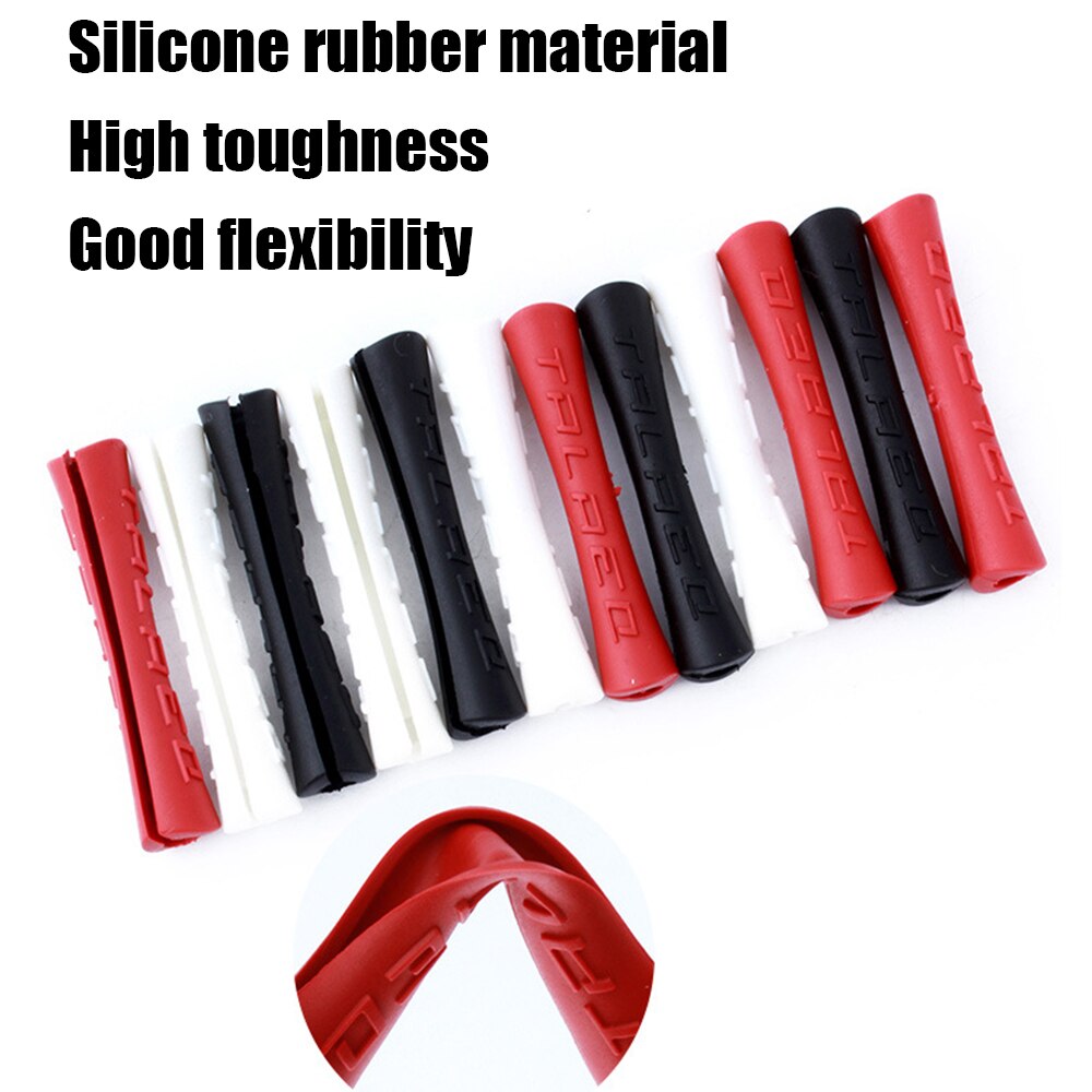 4 Stuks Fiets Kabel Rubber Protector Mouw Anti Scratch Duurzaam Lijn Pijp Cover Shift Remleiding Pijp Beschermende Rubber Case