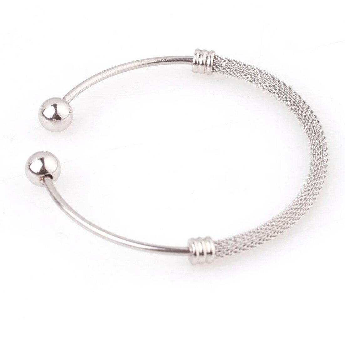 Ensemble de bijoux en acier inoxydable pour femmes, chaînes, colliers couleur or, , collection: bracelet silver