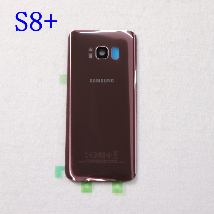 Cover posteriore in vetro per SAMSUNG Galaxy S8 G950, custodia posteriore in vetro G950FD S8 Plus S8 G955, G955FD, G955FD, G955FD: S8 Plus Pink