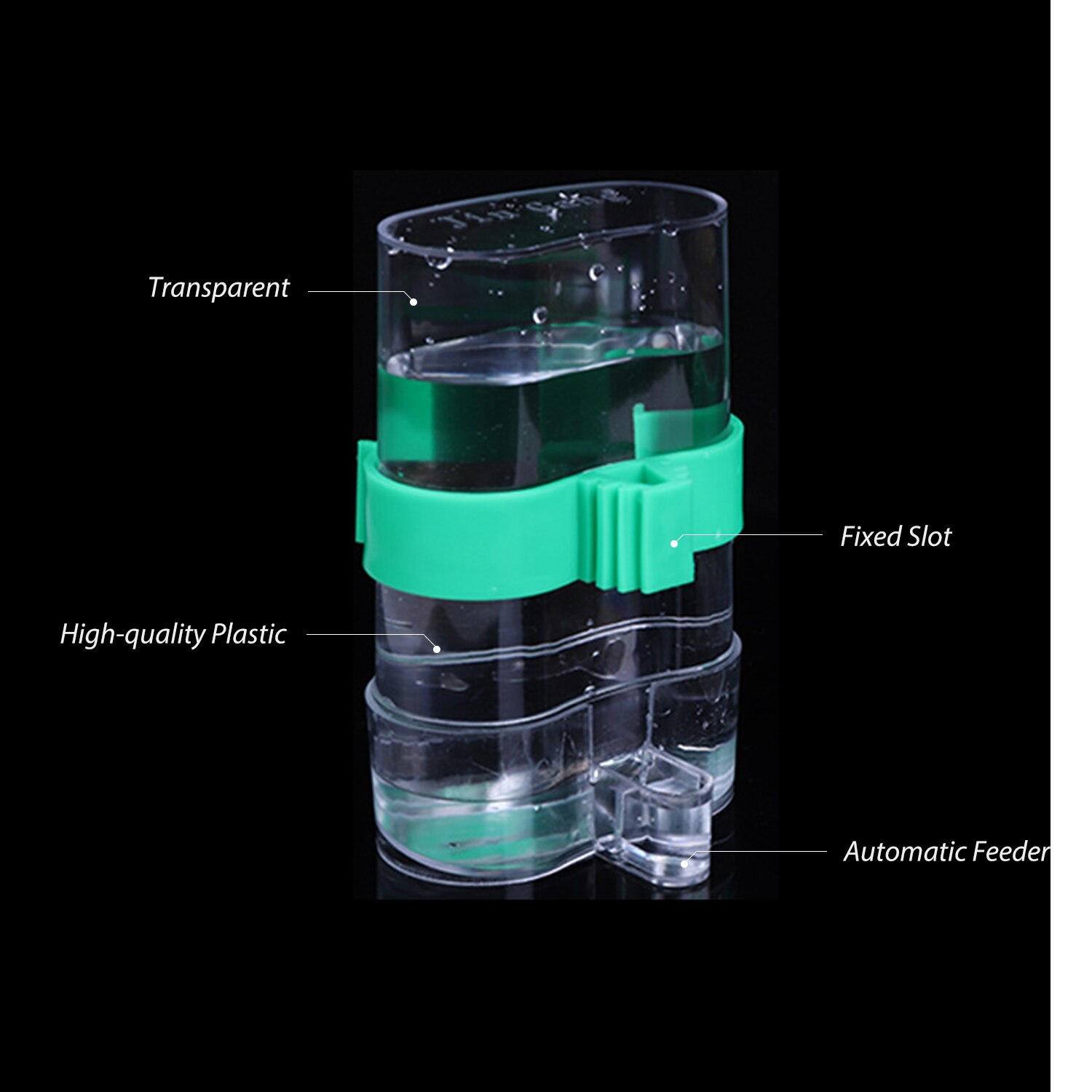 Automatische voederautomaat voor vogels in kooien, droogvoerdispenser, vogelzaad, voer, water, voerautomaat, vogelkooiaccessoires