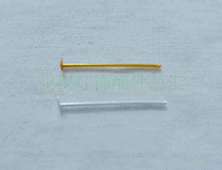 Aluminum needle tank Crystal light connection buckle gold plin for led chandelier pendant lamp walll lamp hardware AL fittings