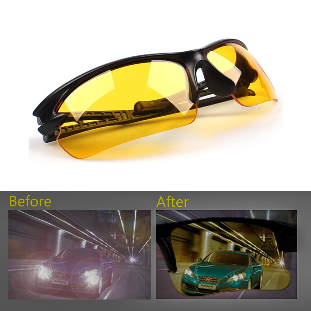 Anti-Glare Nachtsicht Fahrer Brille Nacht Fahren Verbesserte Licht Brille Sonnenbrille Brille Auto Access
