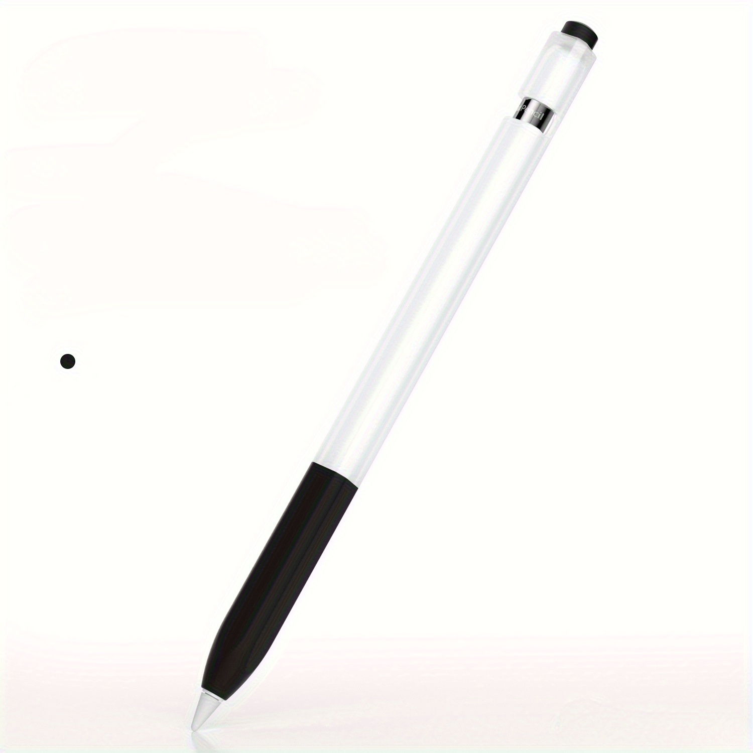 Funda protectora para bolígrafo, para iPad Pencil 1 generación, gelatina antideslizante de silicona translúcida para estuche para lápices Apple: Verde