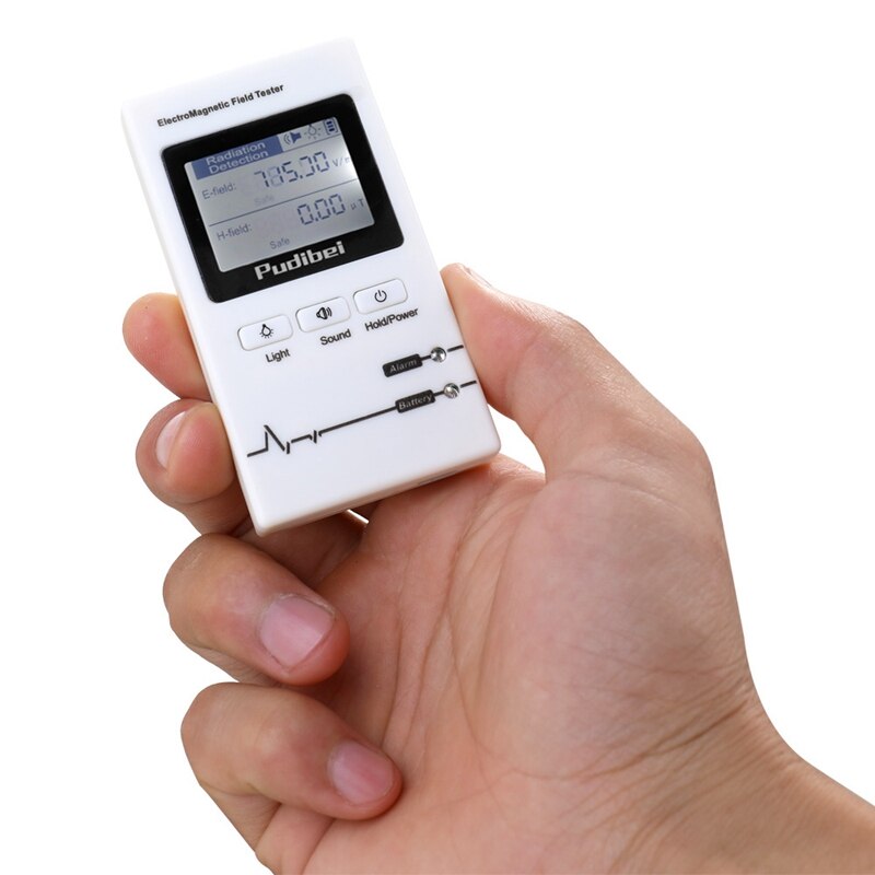 -bærbar håndholdt emf-måler elektronisk strålingsdetektor elektronisk bølgetester strålingstester
