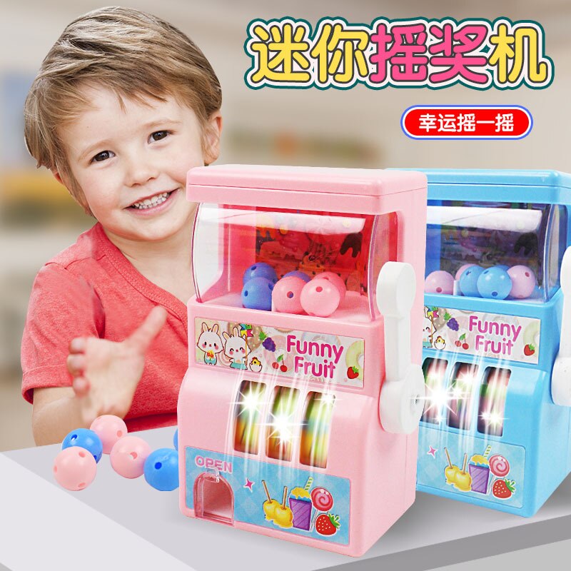Amusant enfants Puzzle tombola jouet main secouer amusant jeu dessin animé jouets griffe Arcade grue