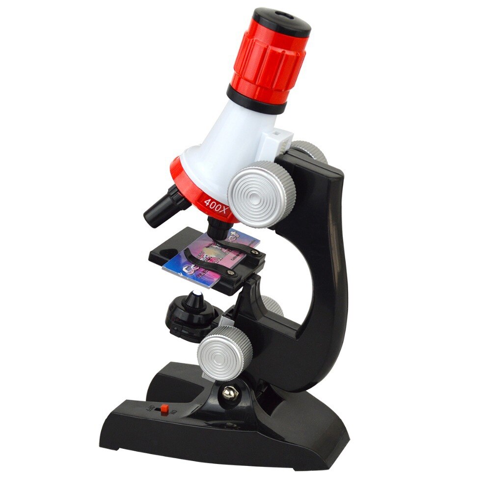 Mikroskop legetøj sæt videnskabeligt eksperiment puslespil videnskab populærvidenskabeligt læremiddel børn år