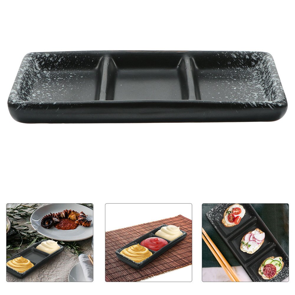 1Pc Keramische Kruiden Schotel Kleine Plaat Keramische Servies Keuken Spice Platen