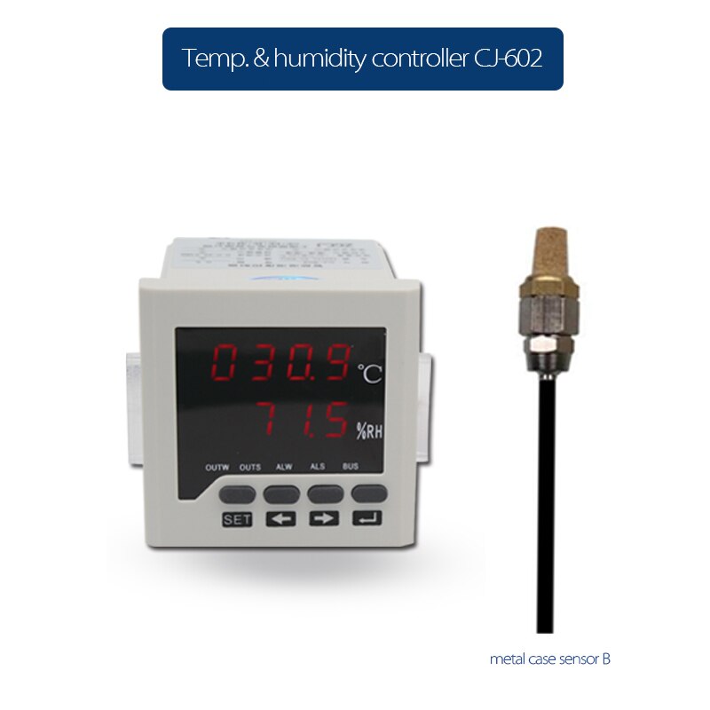 Alarm function Temperature humidity controller heating cooling humidifying dehumidifying Greenhouse incubation oven Cold storage: D
