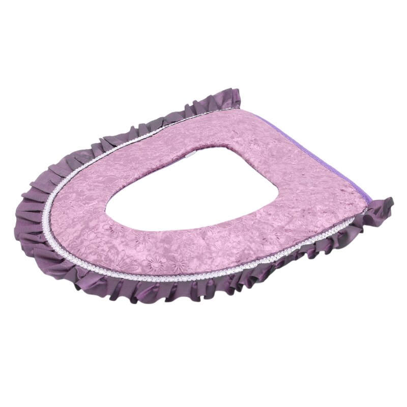 Plüsch Blume Wc Sitz Plüsch Winter Weiche Wc Sitz Pad Reißverschluss Hoher Heimat Schlecht Zubehör