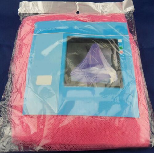 Biancheria da letto per bambini culla reticolato principessa zanzariera per bambini letto a baldacchino copriletto tenda biancheria da letto tenda a cupola elegante baldacchino di pizzo: Colore rosa