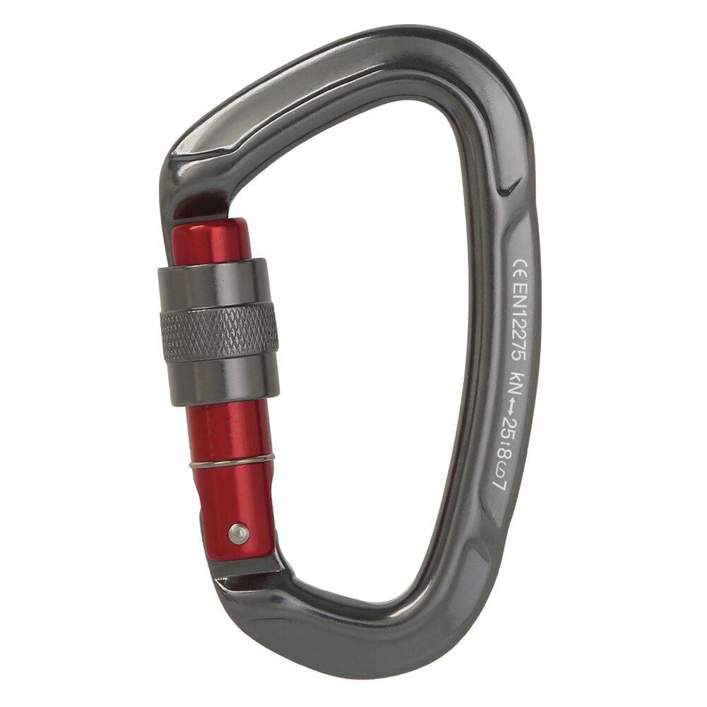 D-ring Carabiner Outdoor Camp Rotating Clip Buckle Hook Mountain Climbing Tools Gear Clip - Carabiner Rotating Hook Clip: E