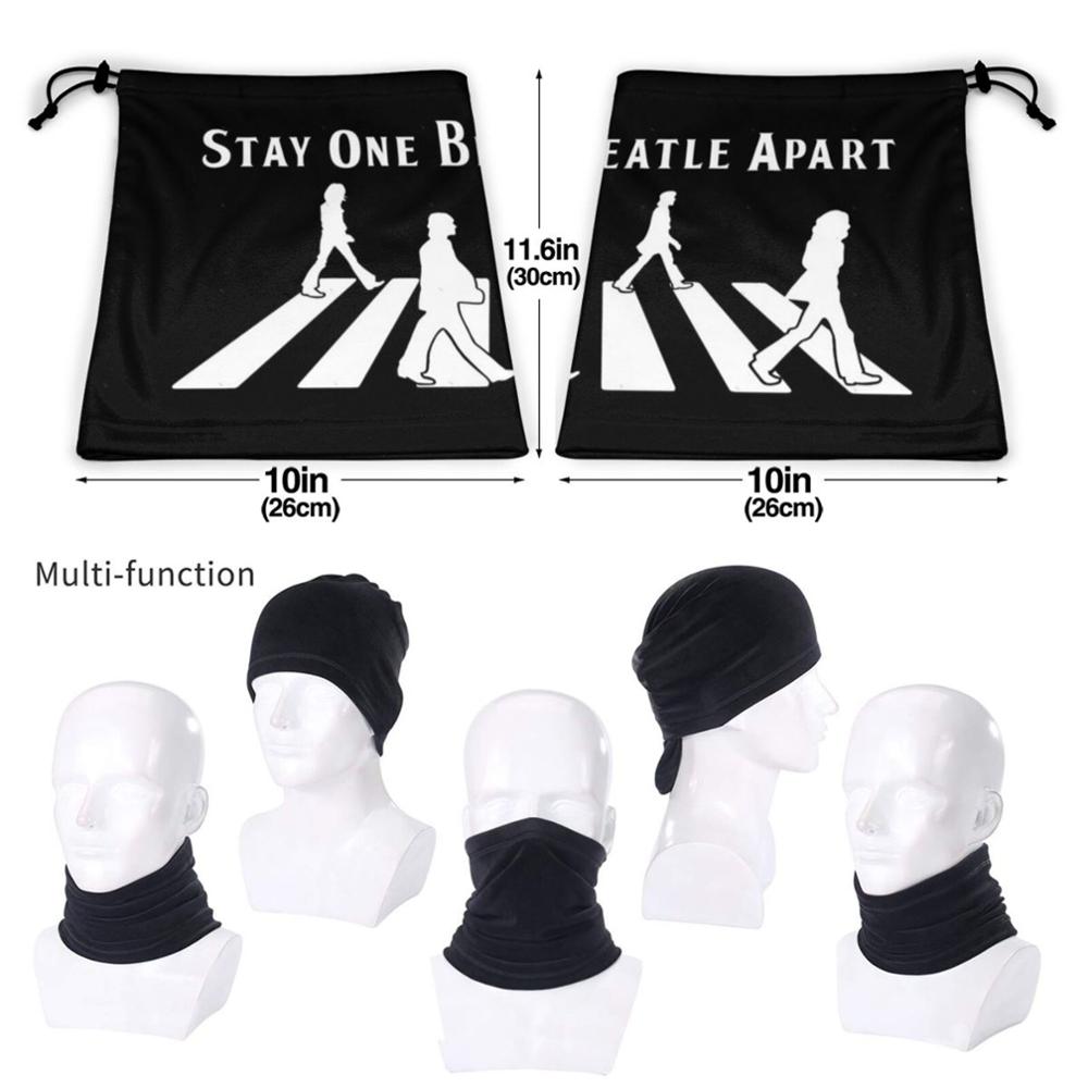 Bleiben Eine Beatle Auseinander Bandana Schal Maske Schals Hals Wärmer Headwear Sozialen Abstand Band Liebhaber sterben Musik Kühlen Distanziert