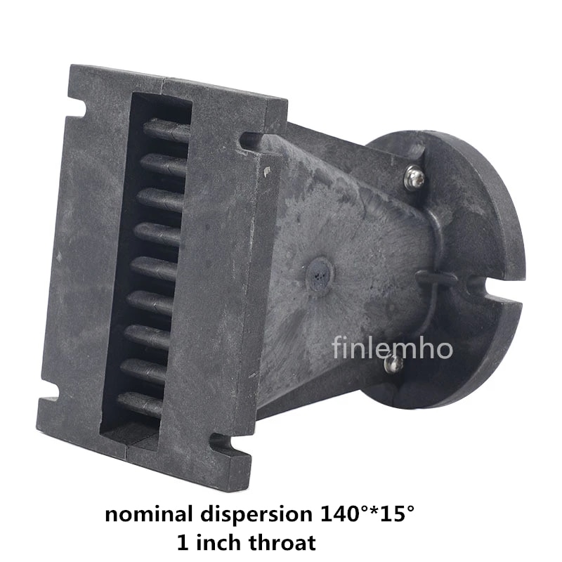 Finlemho Tweeter Line Array Speaker Accessories Horn Wave Guide 1 Inch Throat For DJ Home Theater Mixer Audio