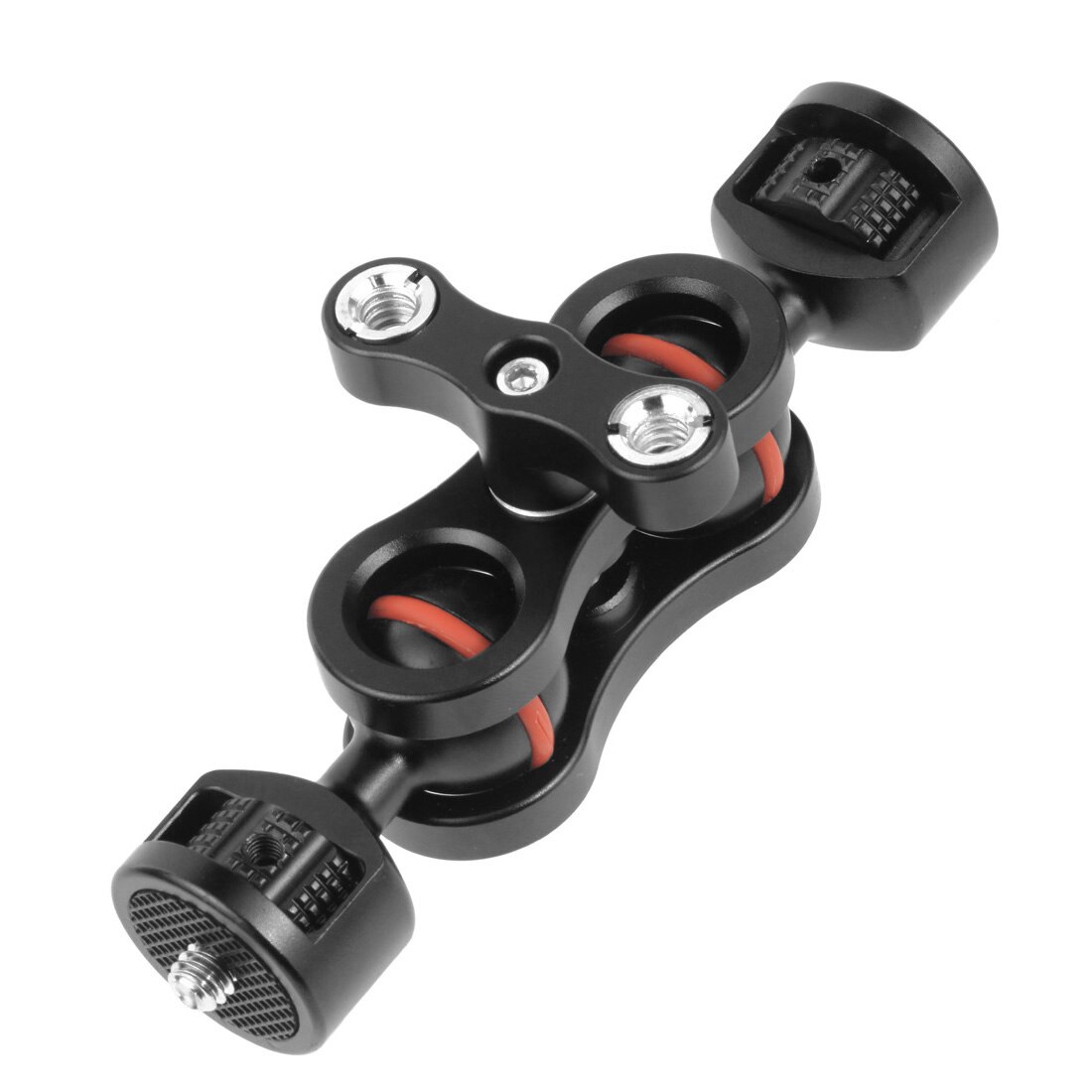 Brazo mágico de cámara con doble cabezal de bola, con pinza de garra de cangrejo, soporte Universal para Monitor, Super abrazadera, soporte para luz de vídeo SLR foto: Magic Arm A