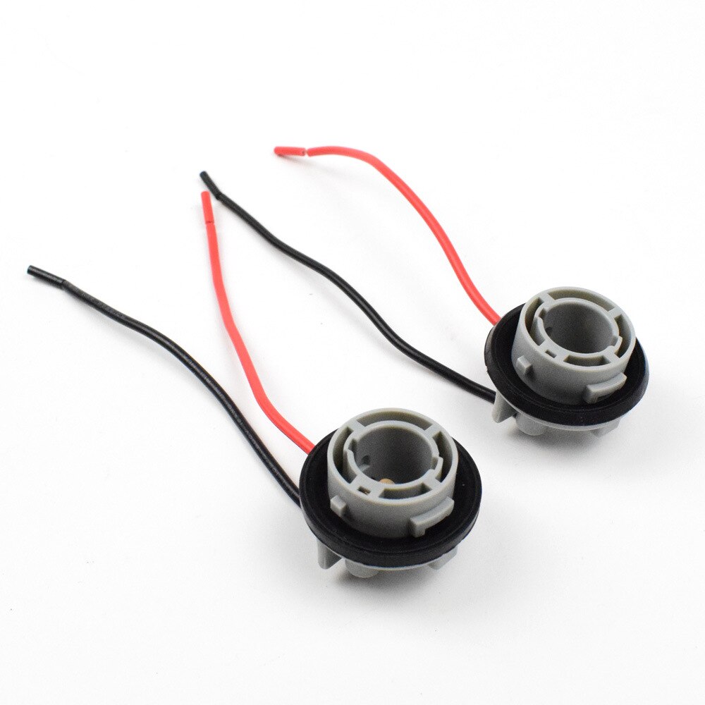 2PCS 1156 Bulb Socket BA15S Lamp Holder P21W Adapter Base Connector Car Light Base Auto Led Lights Bulb Socket Connector