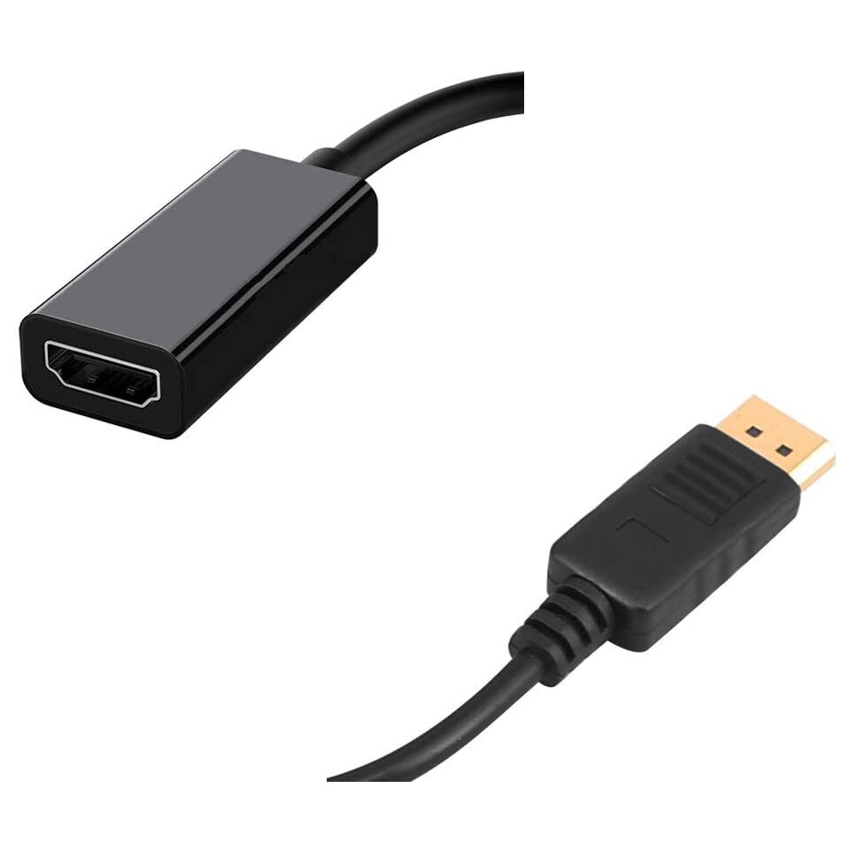 Cavo adattatore Displayport a HDMI 4K adattatore DP maschio a HDMI femmina convertitore Displayport a HDMI con Audio