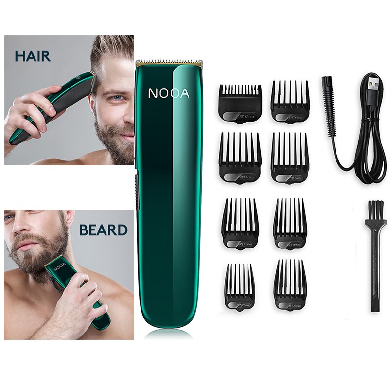 NOOA Men's Hair Clipper Hair Trimmers for men haircut machine Hair cutting machine man Beard: 9922