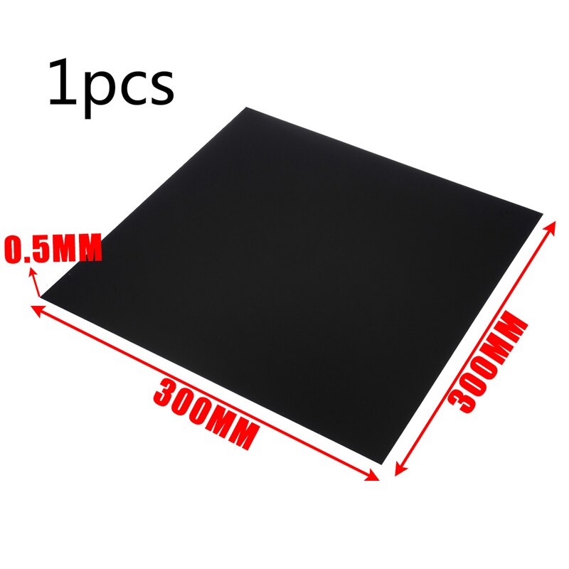 1 Pcs Black Abs Boord, Gebruikt Voor Diy Modelbouw Materialen, building Model Accessories0.5mm X 200Mm X 200Mm