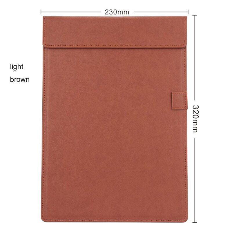 Candy Folder Student Papers WordPad Cartoon A4 Folder Writing Board Filing Document Folder office school supplies 1212A: light brown