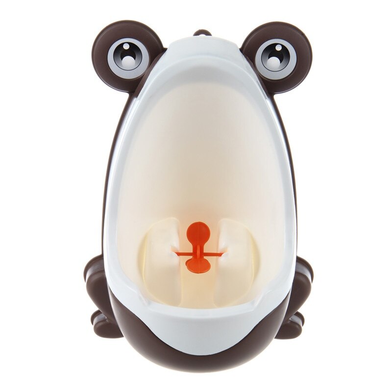 Stilige froskebarn står vertikalt urinveggmontert urinspor