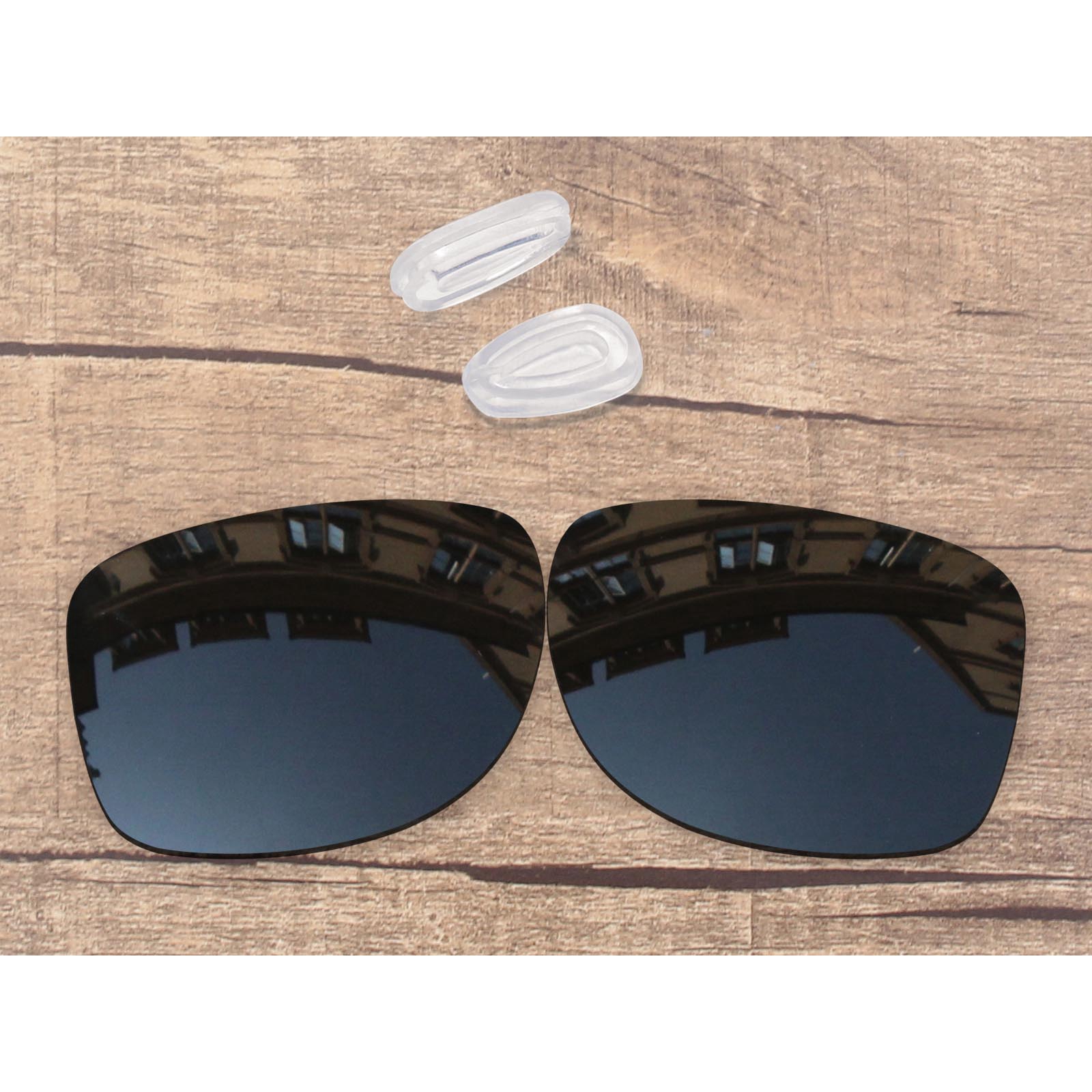 Vonxyz 20 + Kleurkeuzes Gepolariseerde Vervanging Lenzen Voor-Oakley Gauge 8 L OO4124-62 Frame: Black-Nose Pads