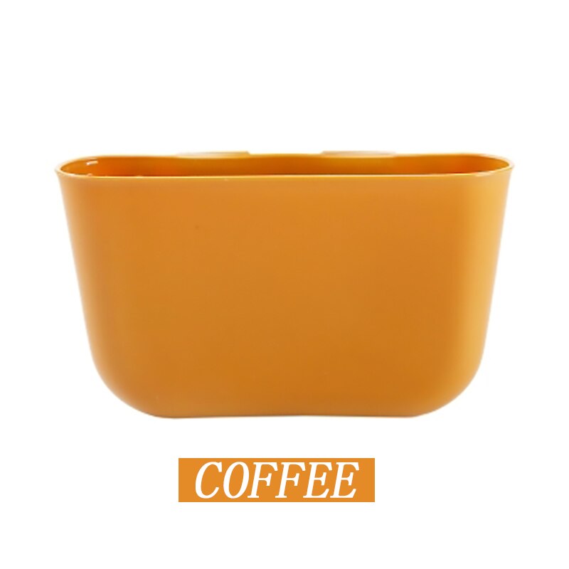 Car Trash Can Rubbish Storage Box for Abarth Fiat 500 BMW E60 E36 E34 Mercedes Benz W204 Volvo XC90 V70 Accessories: Orange