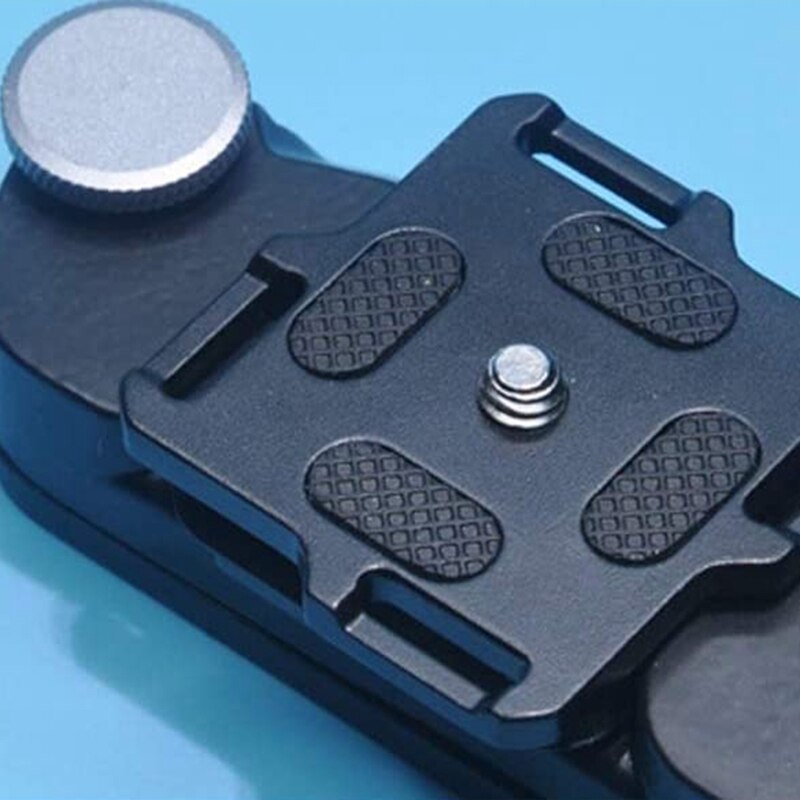 Universel Dslr appareil photo taille ceinture bandoulière boucle bouton montage pince cintre pince taille boucle démontage rapide