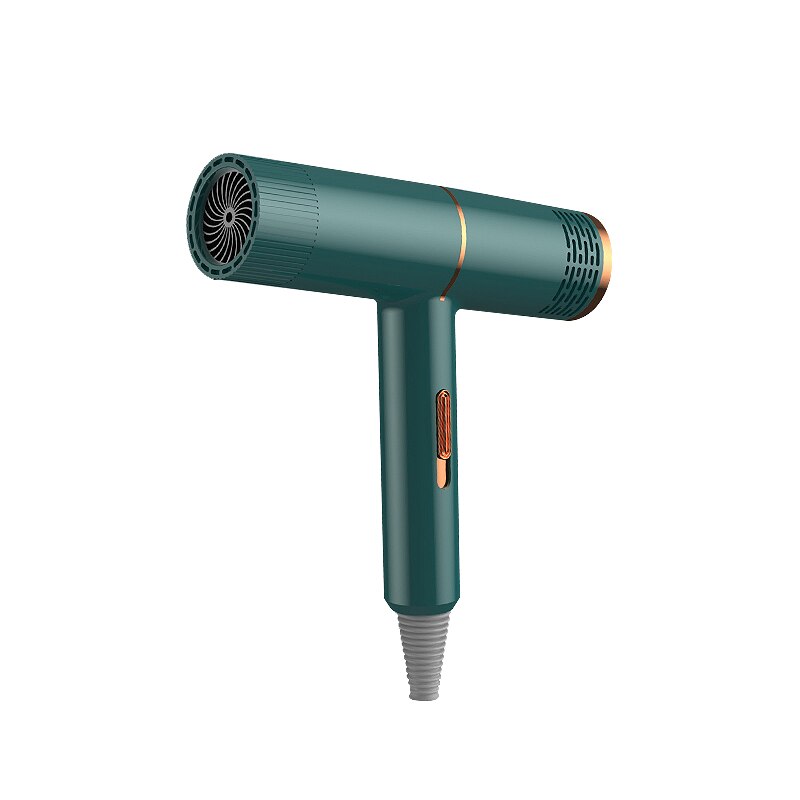 Mini sèche-cheveux pliable Portable, nano Ion eau, soins capillaires professionnels, séchage rapide à domicile, outil de coiffure: vert militaire / L'UA