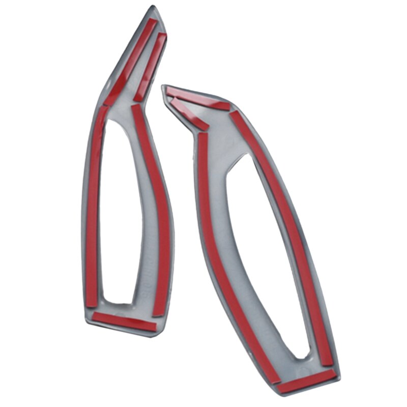 2 Pcs Auto Styling Abs Plastic Interieur Bovenste Air Vent Outlet Cover Trim Voor Toyota C-HR Chr linksgestuurde