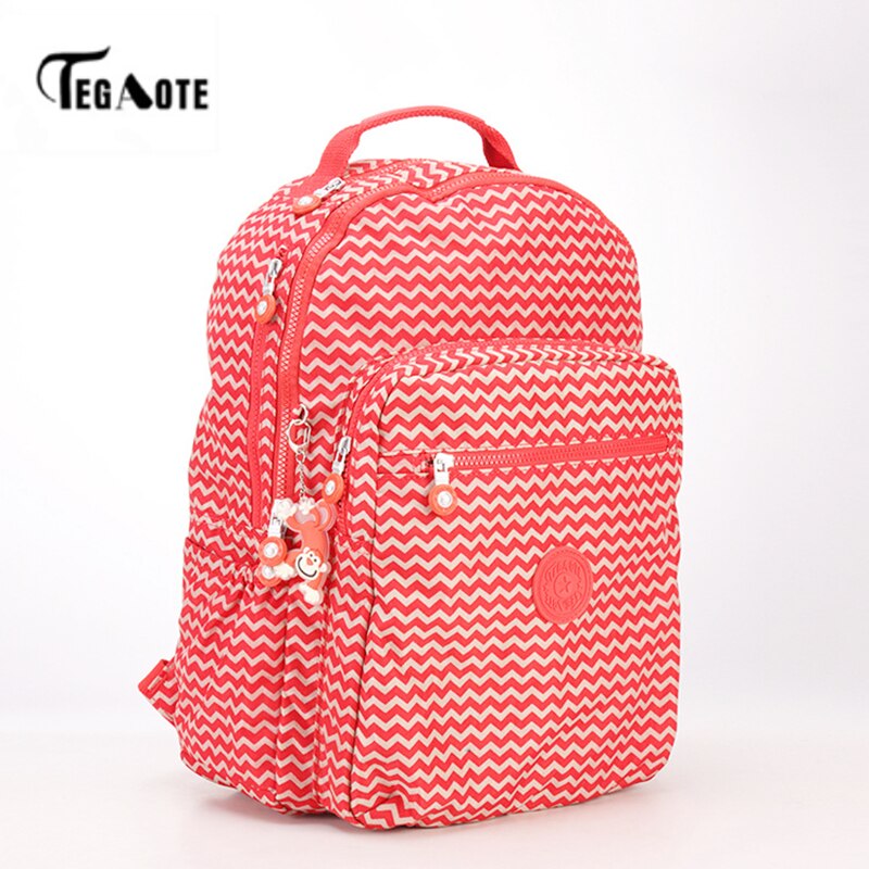 TEGAOTE Women Backpack for Teenage Girls Nylon Backpacks Mochila Feminina Female Travel Bagpack Schoolbag Sac A Dos