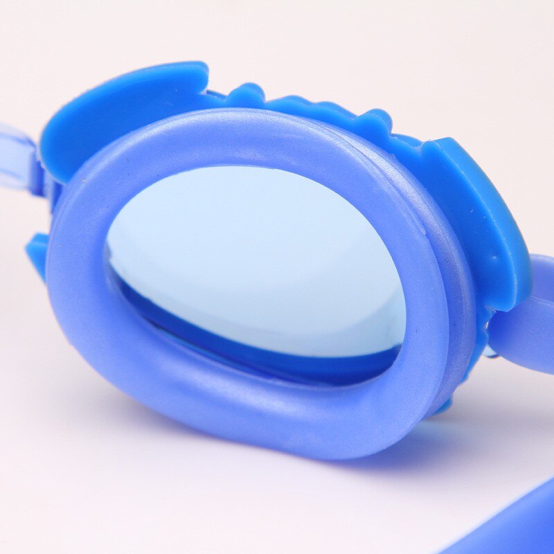Zwembril Kinderen Leeftijd 3-10 Waterdicht Zwemmen Bril Clear Anti-fog UV Bescherming Zachte Siliconen frame en Band