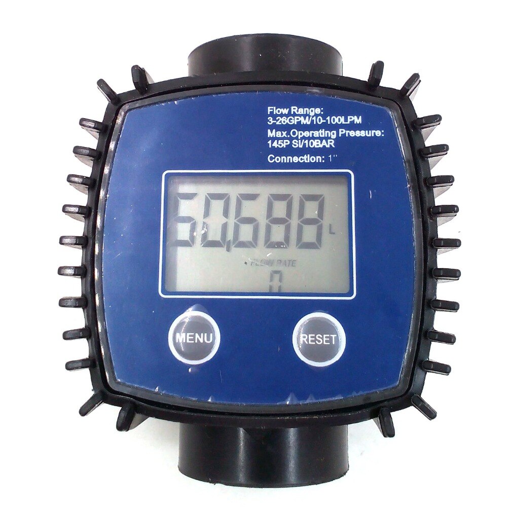 K24 digital flow meter flowmeter Diesel fuel water plomeria flow indicator protable Turbine Flowmeter caudalimetro sensor