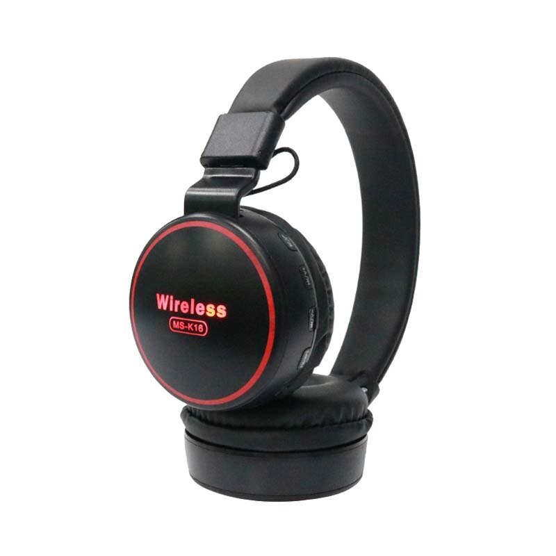 SMILYOU LED Licht Kühlen Kinder Drahtlose Kopfhörer Bluetooth 5,0 Kopfhörer Gaming Headset Mit Mikrofon Für Alle Handys Als: Rot