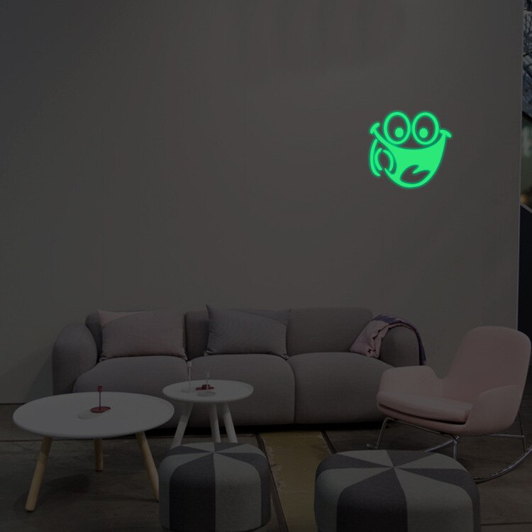Grappige Lichtgevende Badkamer Muurstickers Home Decor Glow In The Dark Wc Stickers Muurstickers Badkamer Accessoires