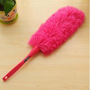 Mikrofiber dammborste dammsugare statisk anti-hem luftkonditionering bilmöbler qj -31: Rosa