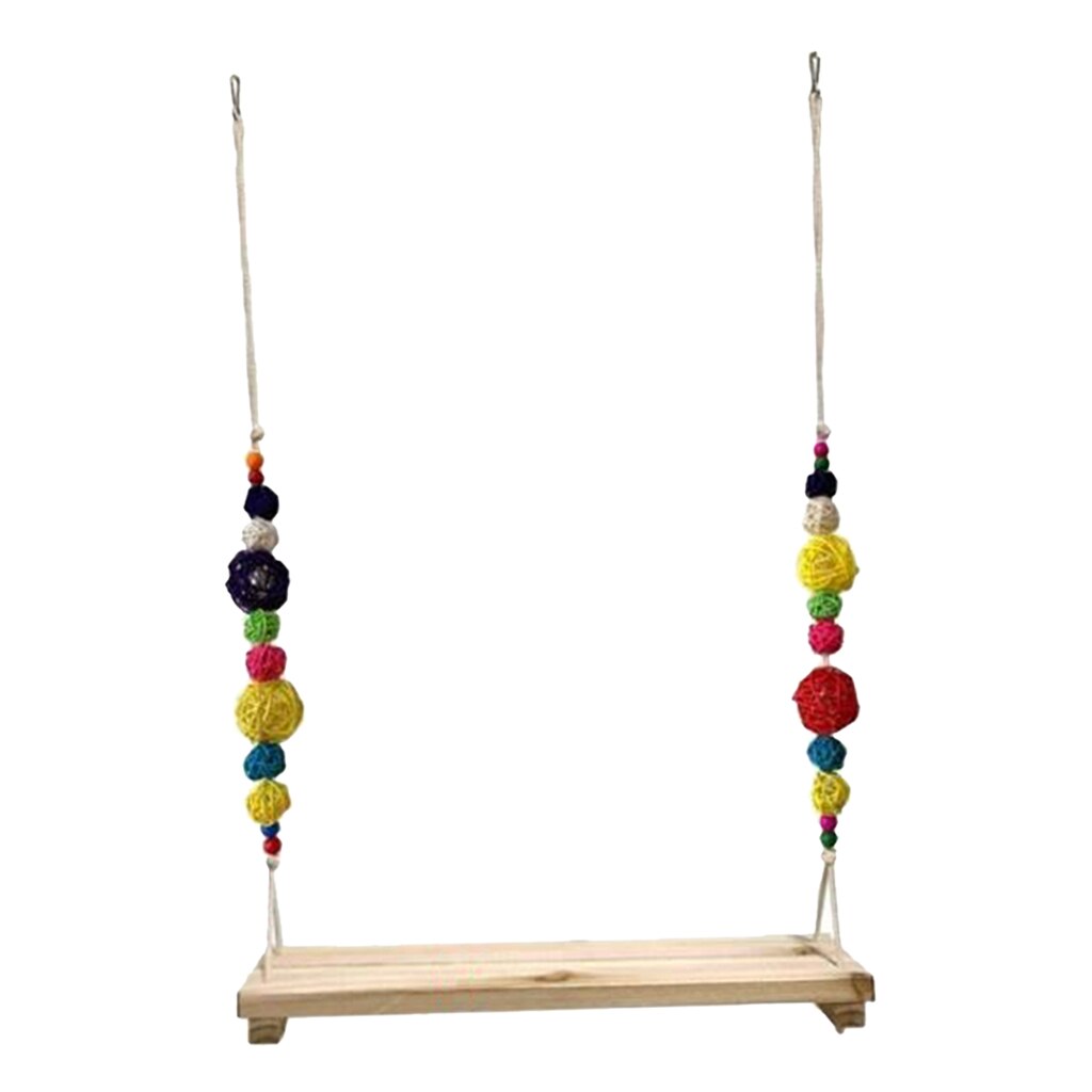 Chicken Swing Colorful Chicken Toys For Hens Bird Parrot Macaw Hens Swing Ladder