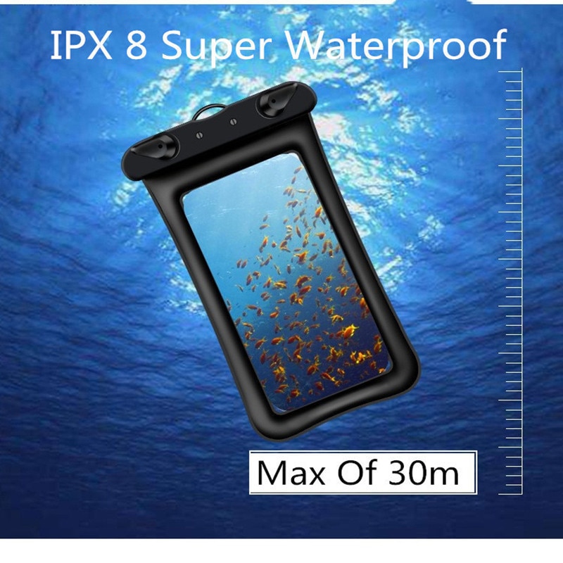 schweben Wasserdichte praktisch fallen Für Iphone 11 Profi Max XS 8 Samsung 6,5 Zoll Klar Versiegelt Unterwasser Clever Telefon trocken Beutel