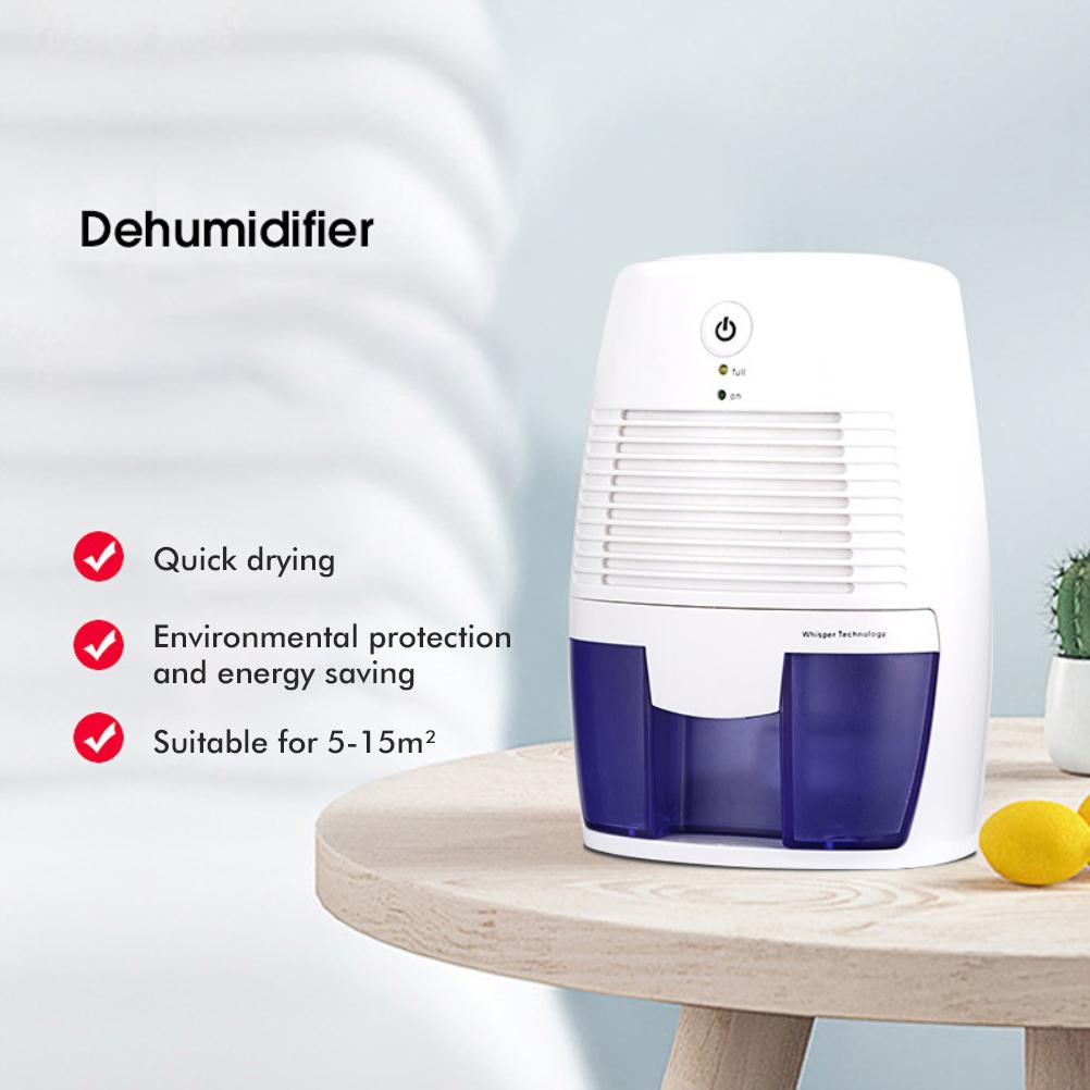 500 Ml Thuis Ontvochtiger Lucht Droger Vochtvanger Keuken Slaapkamer Draagbare Mini Elektrische Lucht Droger Smart Home Accessoires