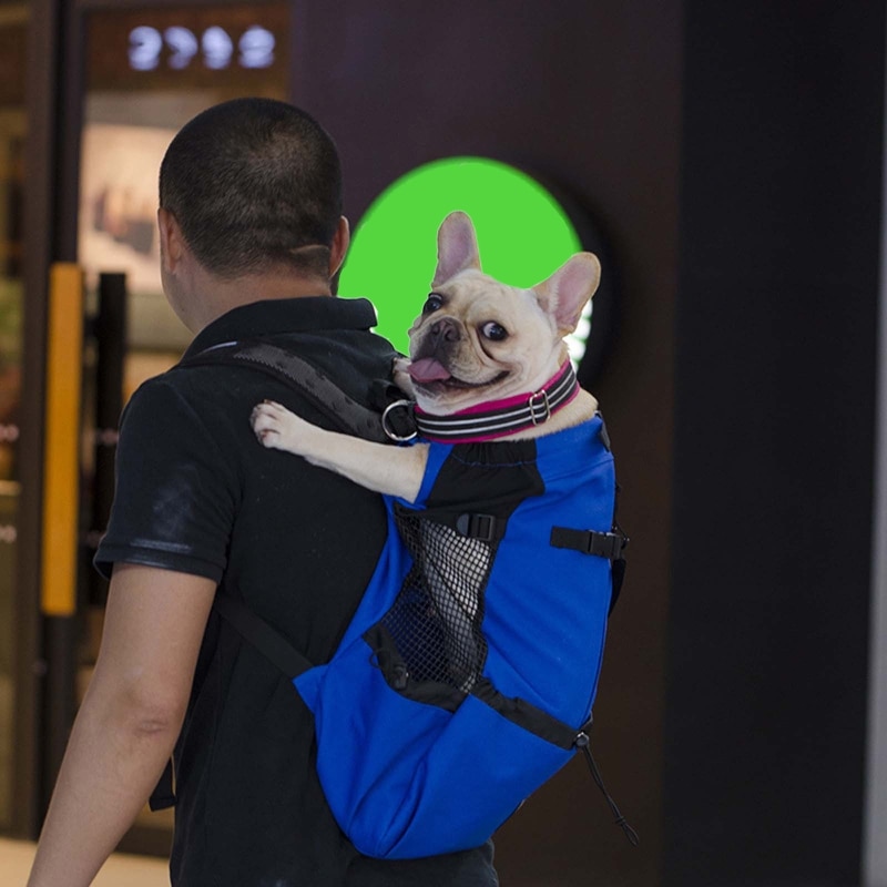 Pet Dog Carrier Backpack Ventilation Breathable Bicycle Motorcycle Outdoor Hiking Sport Bike Travel Bag for Medium Large Dogs